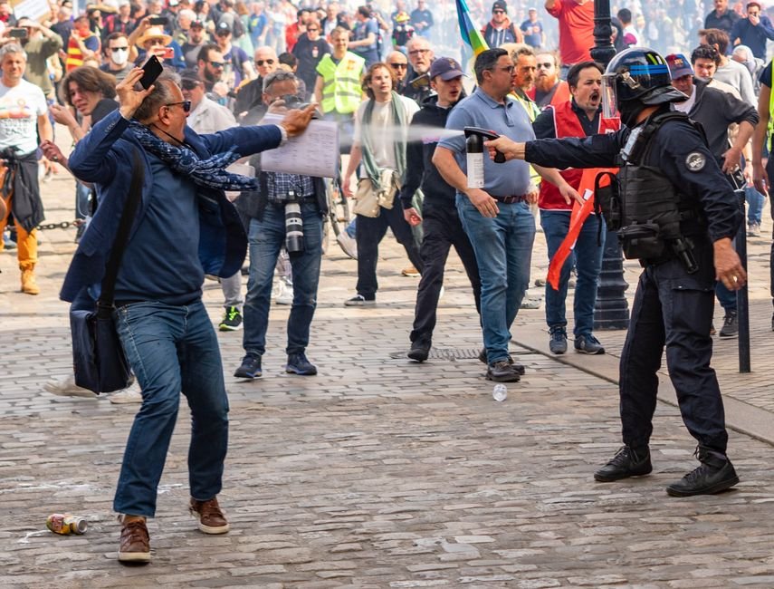 Paris Art Week Opens Amid Protests, Tear Gas and Lockdowns
